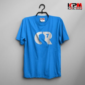 Cr7- Half Sleeve Cotton T-shirt For Men By KHAN Printing Museum